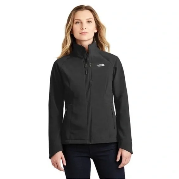 The North Face Apex Black Soft Shell Jacket - Picture 1 of 5
